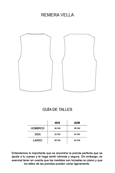 REMERA VELLA