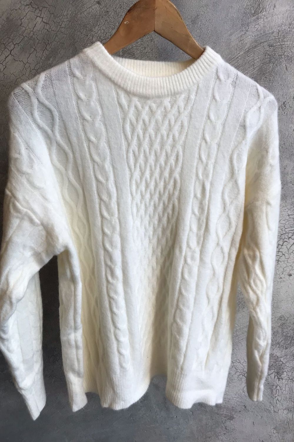 SWEATER TRENZADO