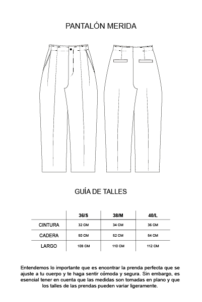 PANTALON MERIDA 